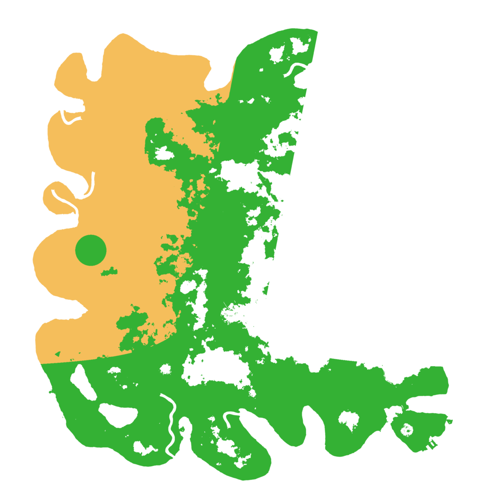 Biome Rust Map: Procedural Map, Size: 4250, Seed: 8563