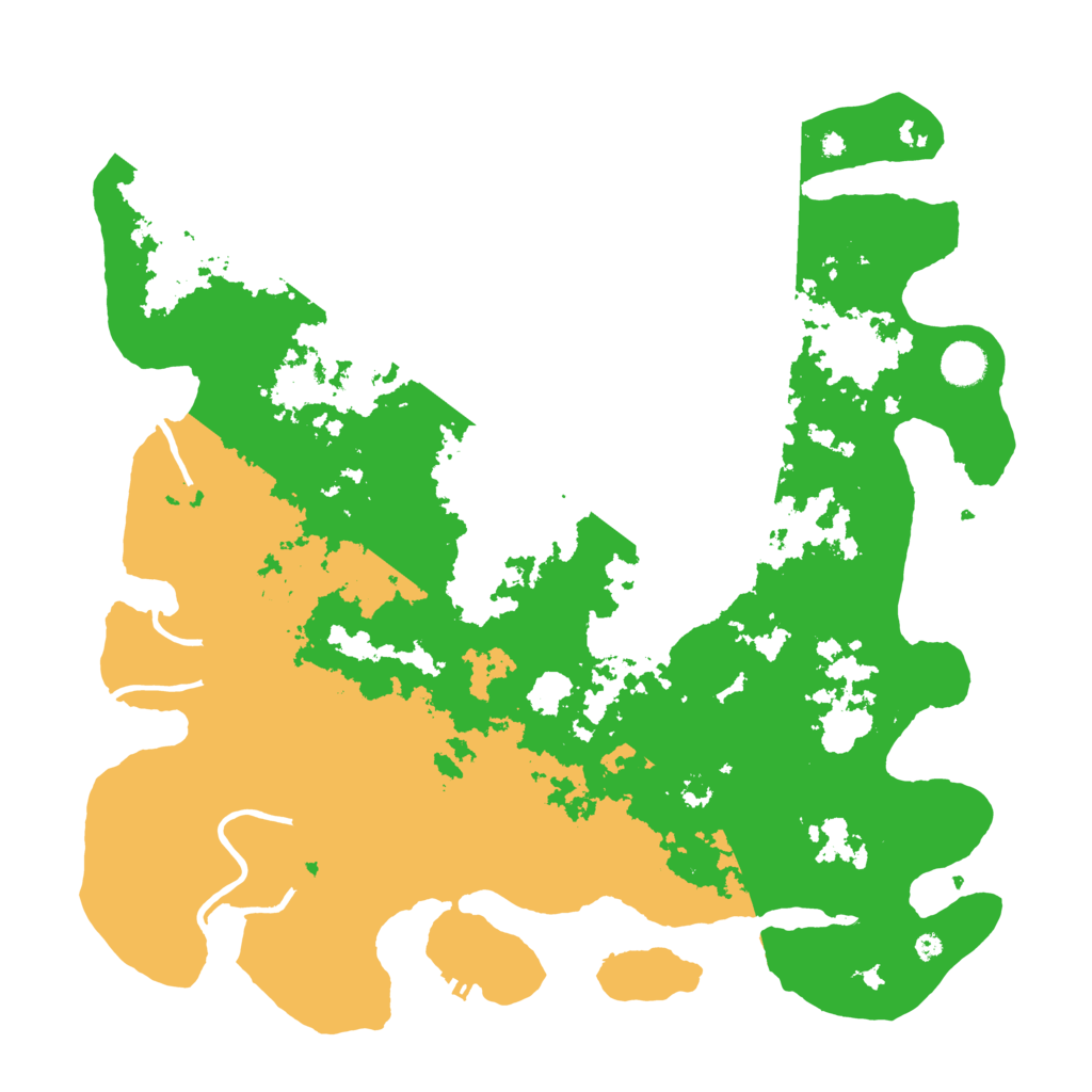 Biome Rust Map: Procedural Map, Size: 4250, Seed: 11019