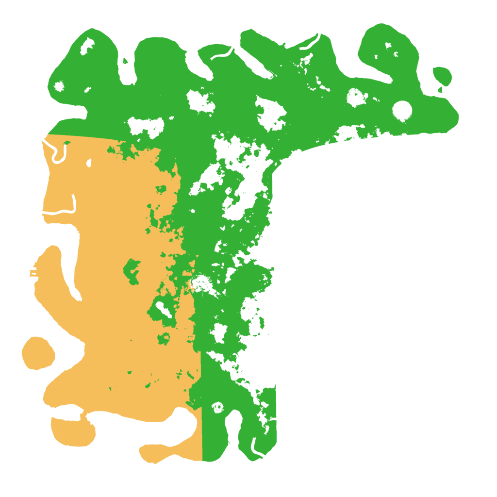 Biome Rust Map: Procedural Map, Size: 4500, Seed: 63843585
