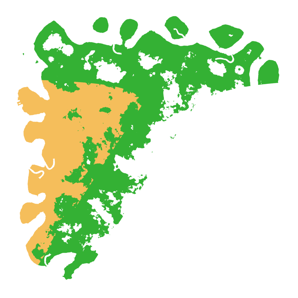 Biome Rust Map: Procedural Map, Size: 5000, Seed: 1887075941