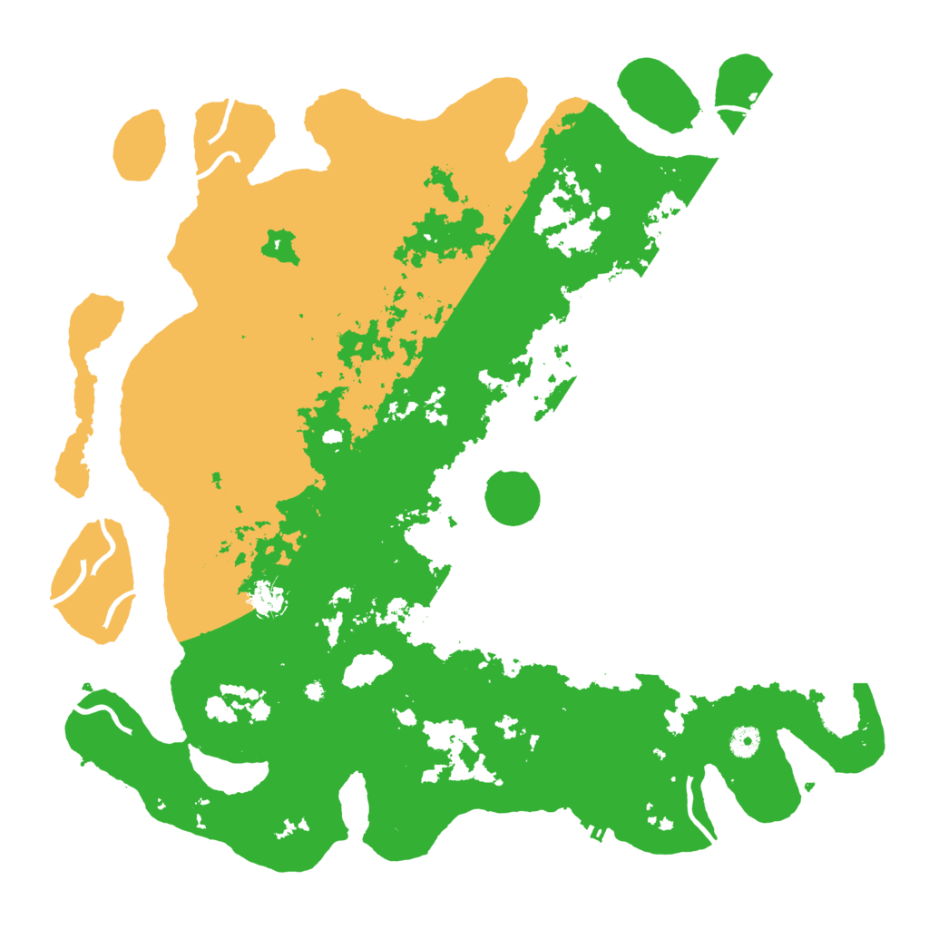 Biome Rust Map: Procedural Map, Size: 4500, Seed: 764224266