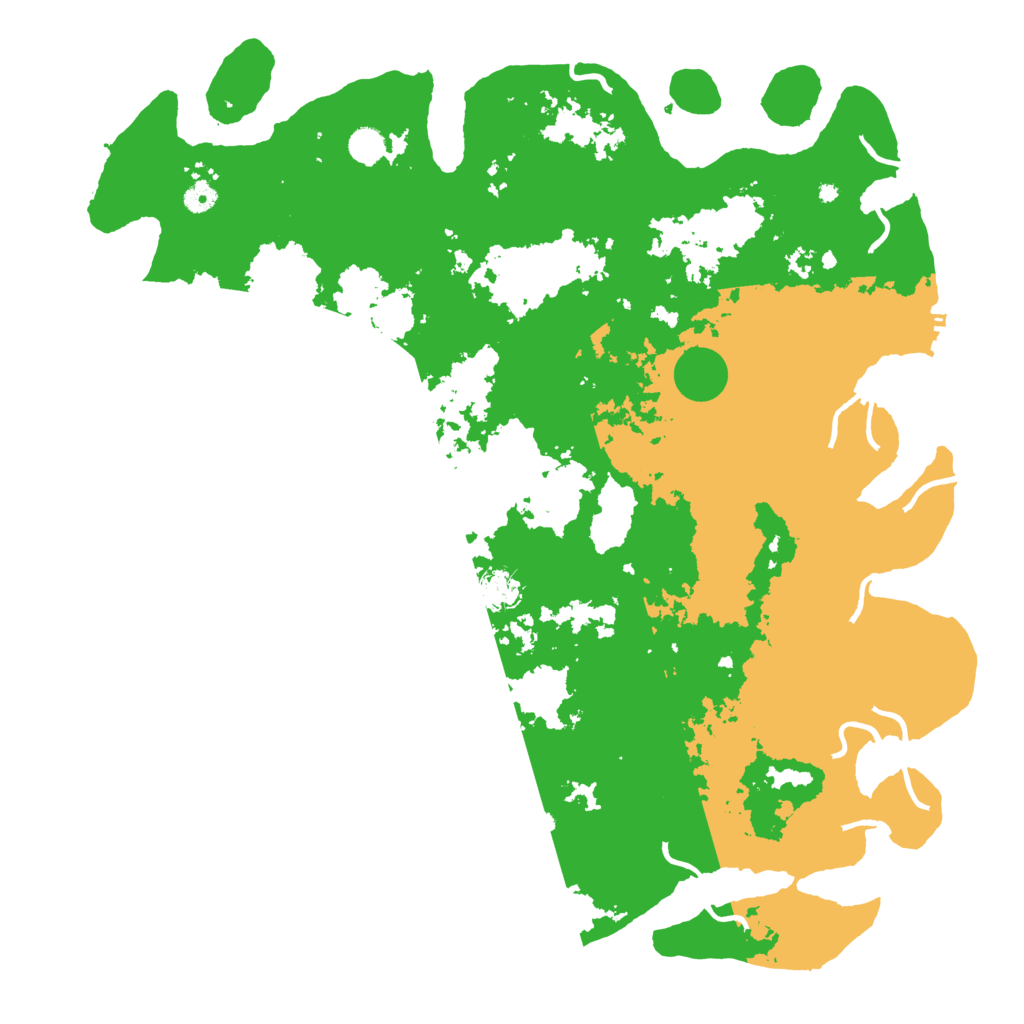 Biome Rust Map: Procedural Map, Size: 5000, Seed: 29506608