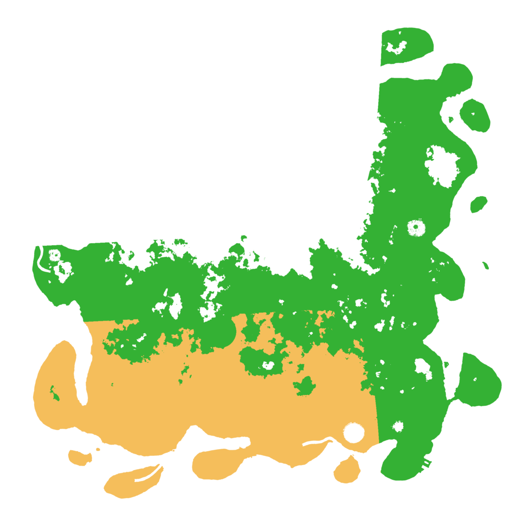 Biome Rust Map: Procedural Map, Size: 4500, Seed: 1372121825