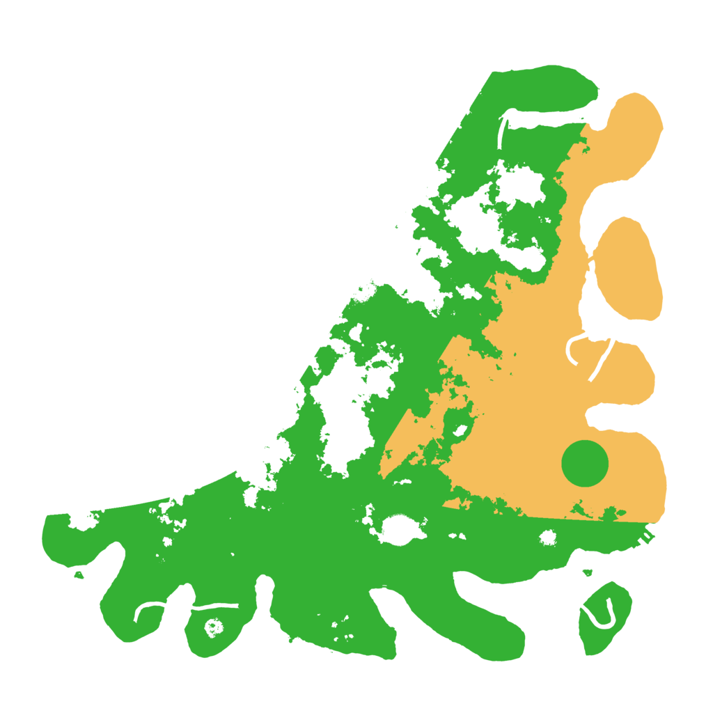 Biome Rust Map: Procedural Map, Size: 4000, Seed: 1203766