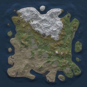 Thumbnail Rust Map: Procedural Map, Size: 4250, Seed: 1845873033, 20 Monuments