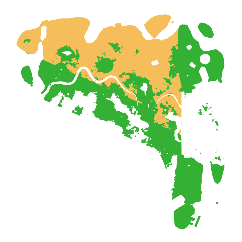 Biome Rust Map: Procedural Map, Size: 4250, Seed: 221340065