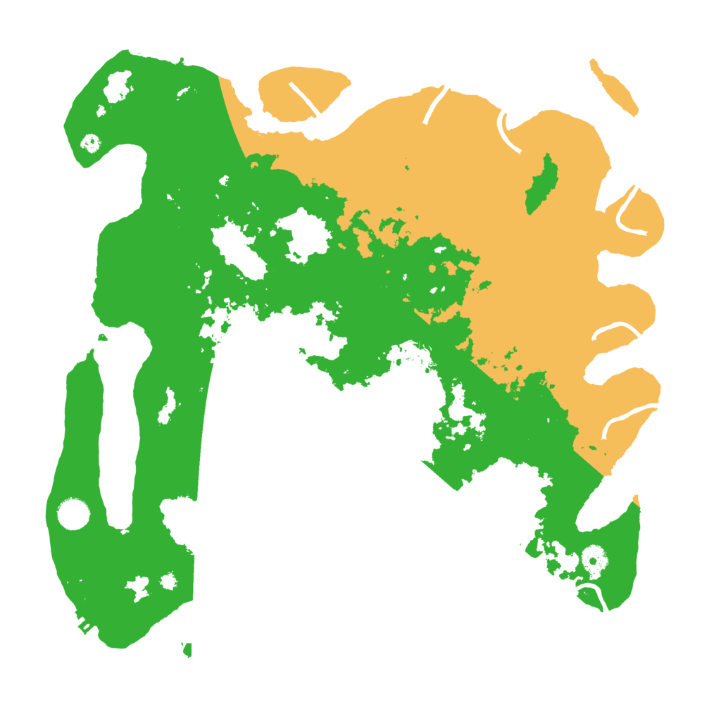 Biome Rust Map: Procedural Map, Size: 4000, Seed: 1085001510