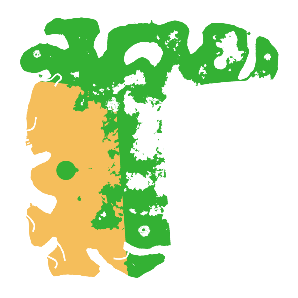 Biome Rust Map: Procedural Map, Size: 4100, Seed: 21015