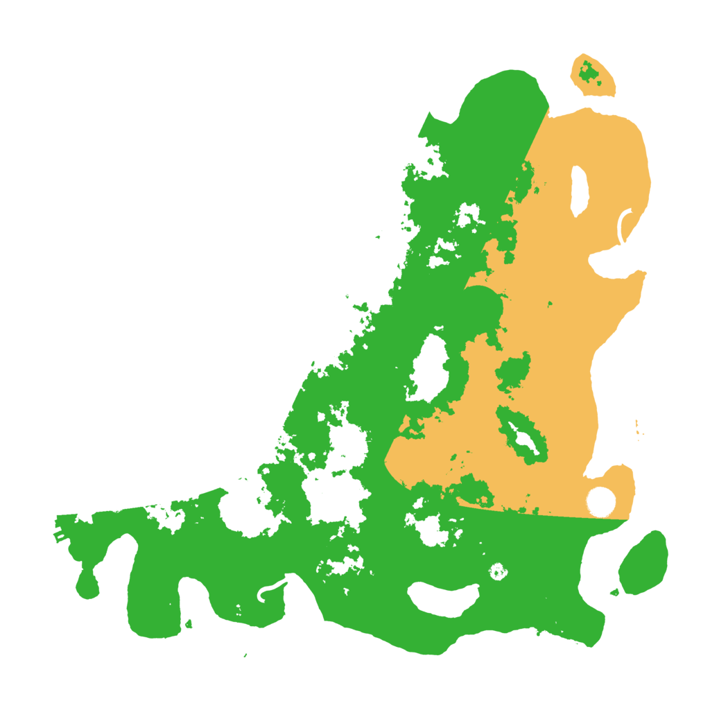 Biome Rust Map: Procedural Map, Size: 4260, Seed: 1954