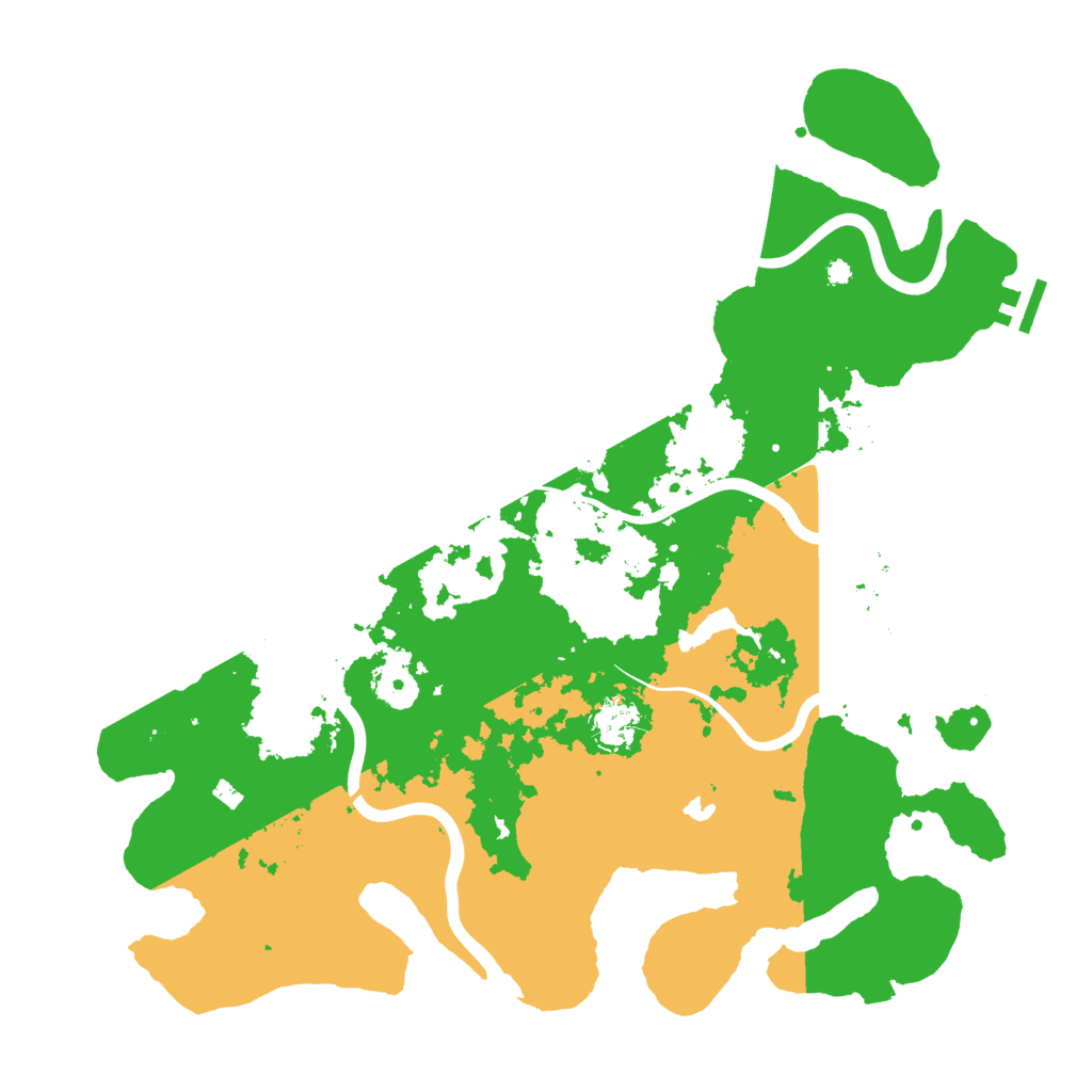Biome Rust Map: Procedural Map, Size: 4000, Seed: 1067479909
