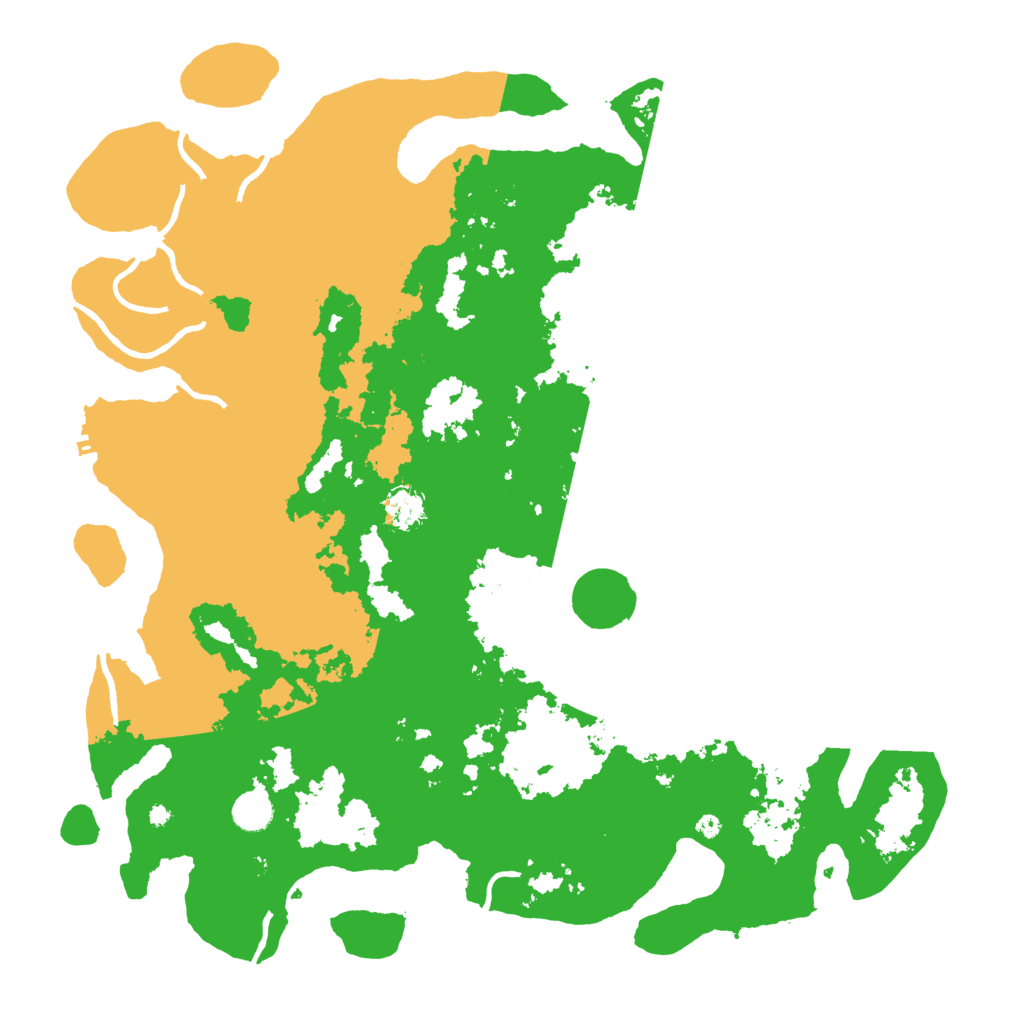 Biome Rust Map: Procedural Map, Size: 4500, Seed: 1792512749