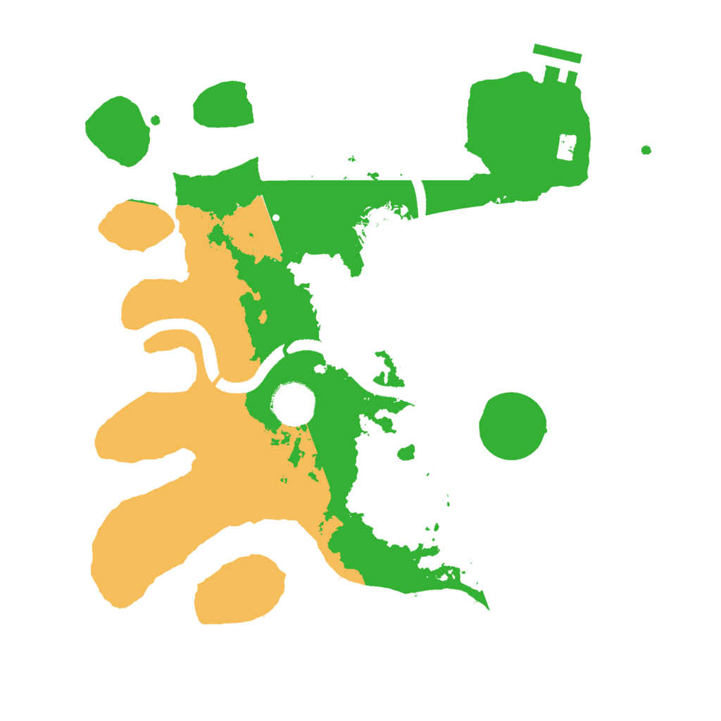 Biome Rust Map: Procedural Map, Size: 3000, Seed: 1092865705