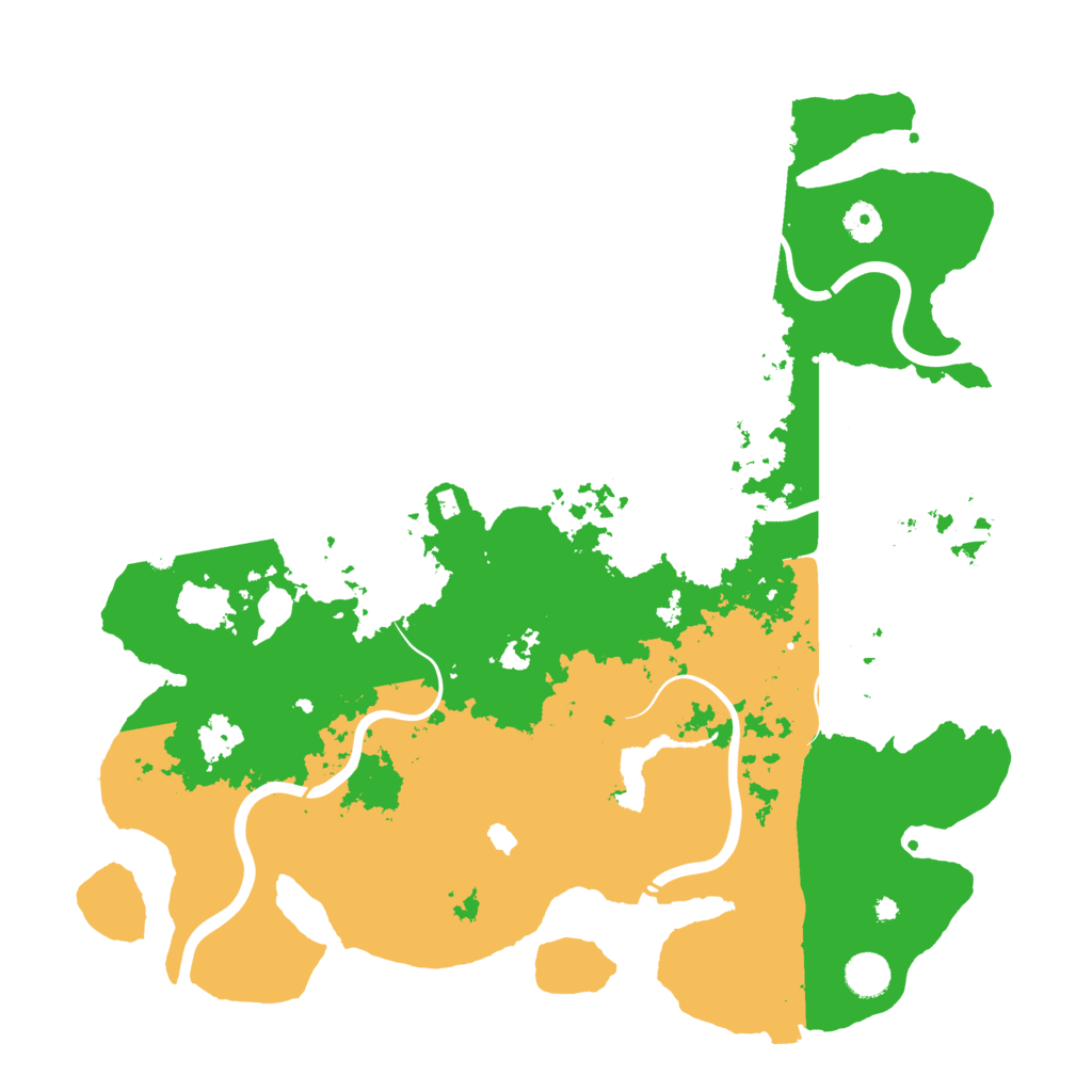 Biome Rust Map: Procedural Map, Size: 4250, Seed: 1390815897