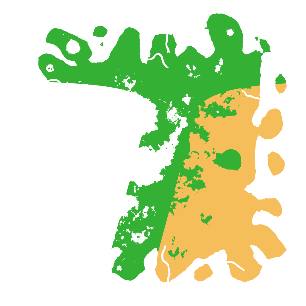 Biome Rust Map: Procedural Map, Size: 4000, Seed: 1852945