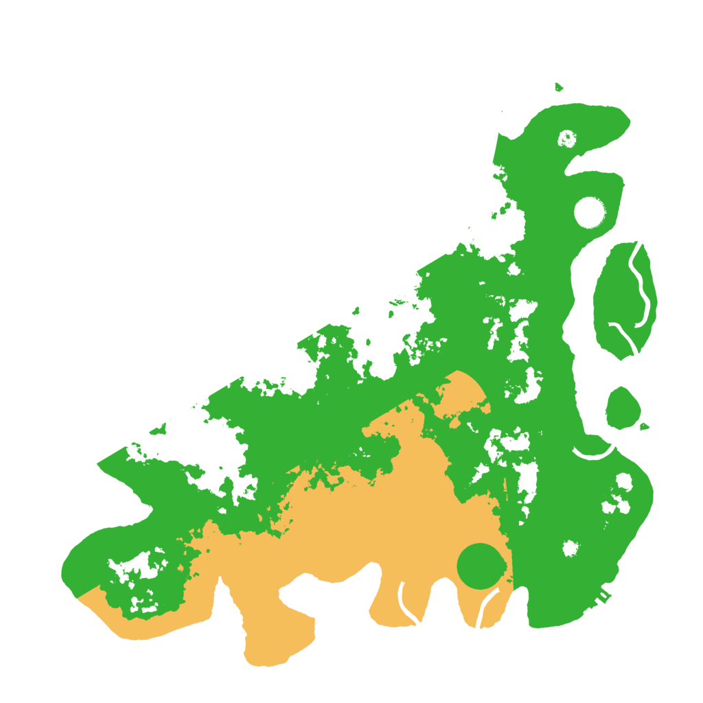 Biome Rust Map: Procedural Map, Size: 4000, Seed: 826448