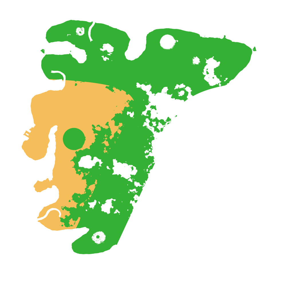 Biome Rust Map: Procedural Map, Size: 3500, Seed: 1711132326