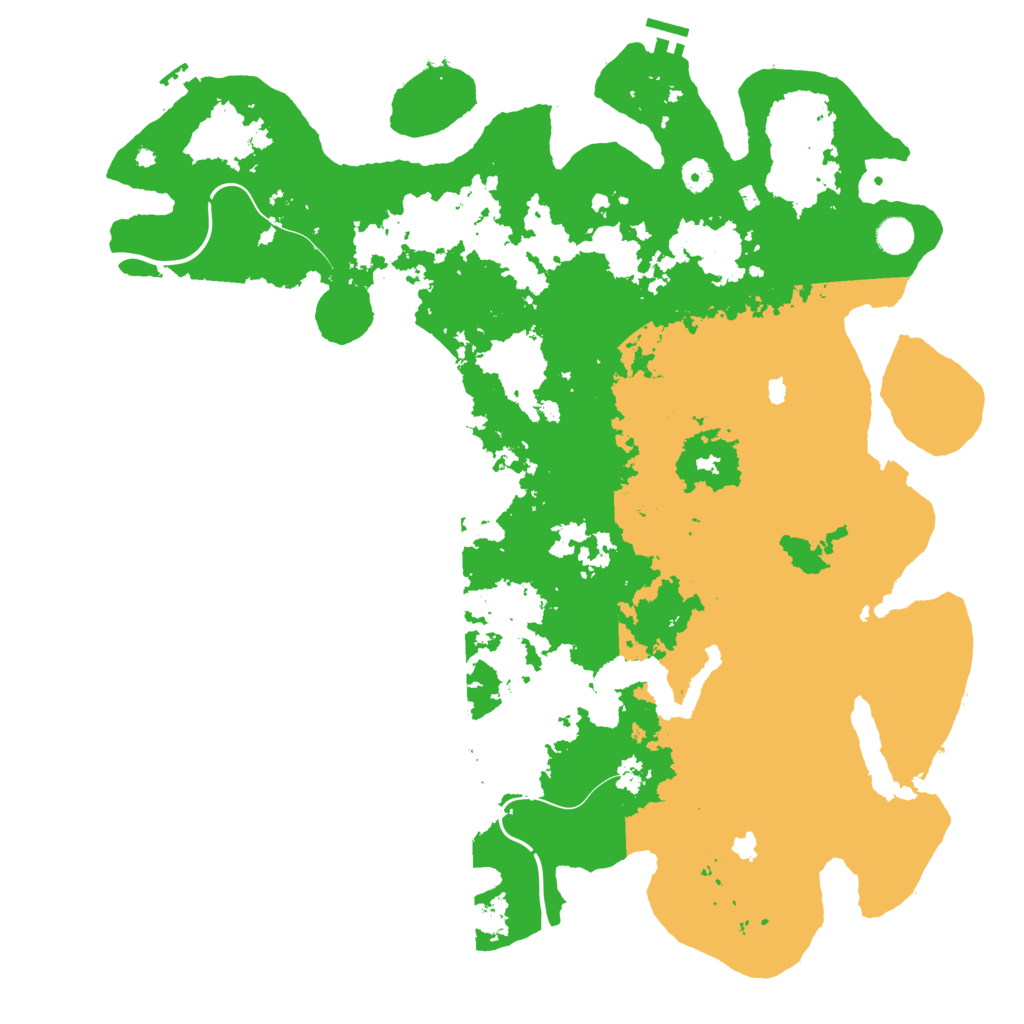 Biome Rust Map: Procedural Map, Size: 4800, Seed: 2068028547