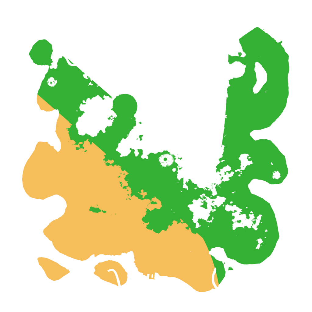 Biome Rust Map: Procedural Map, Size: 3500, Seed: 743291363