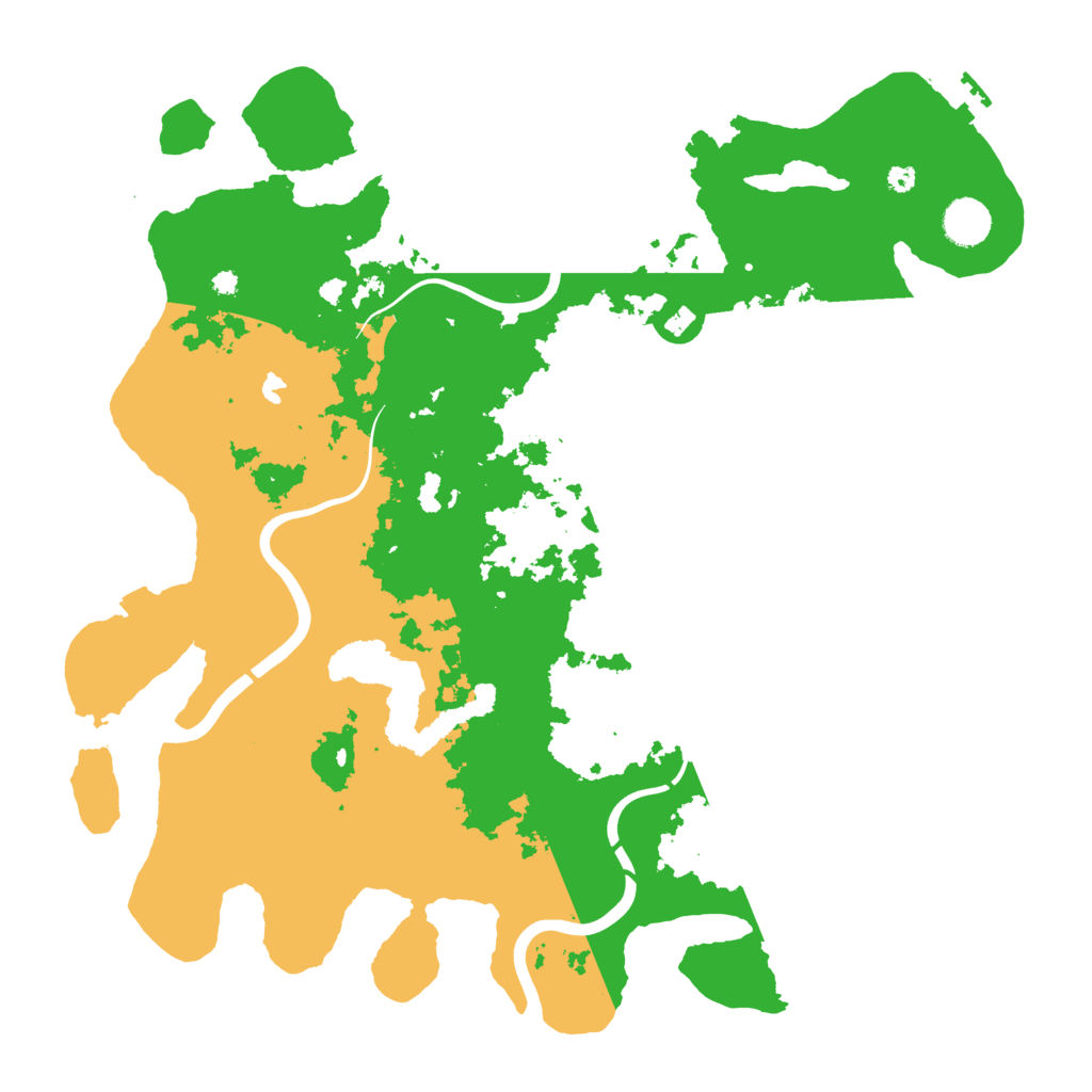 Biome Rust Map: Procedural Map, Size: 4000, Seed: 22308