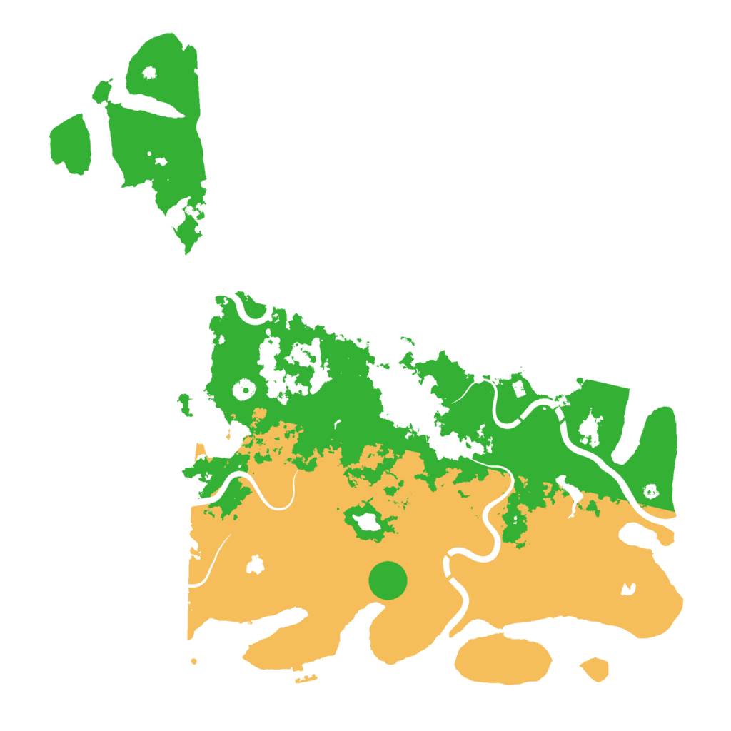 Biome Rust Map: Procedural Map, Size: 5000, Seed: 369846293