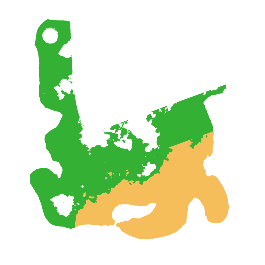 Biome Rust Map: Barren, Size: 3000, Seed: 1613702333