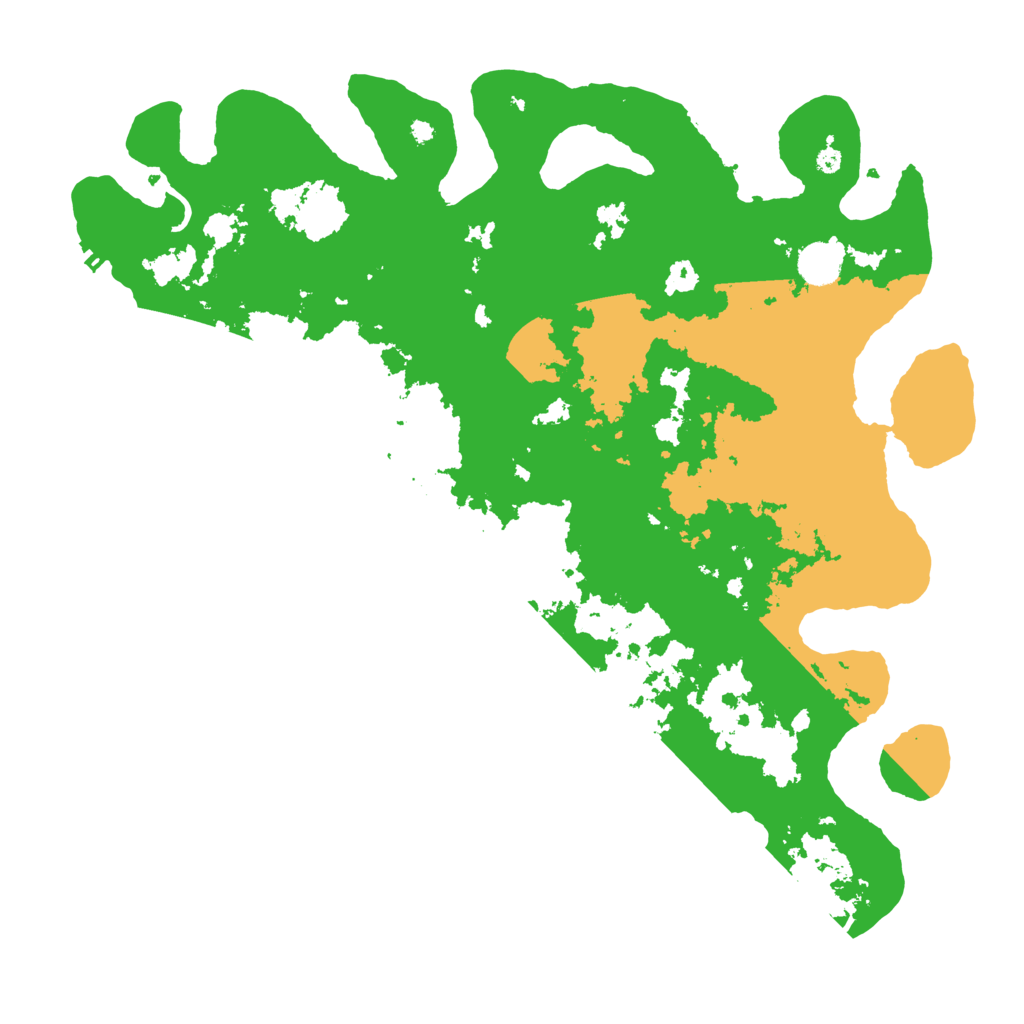 Biome Rust Map: Procedural Map, Size: 4250, Seed: 70722