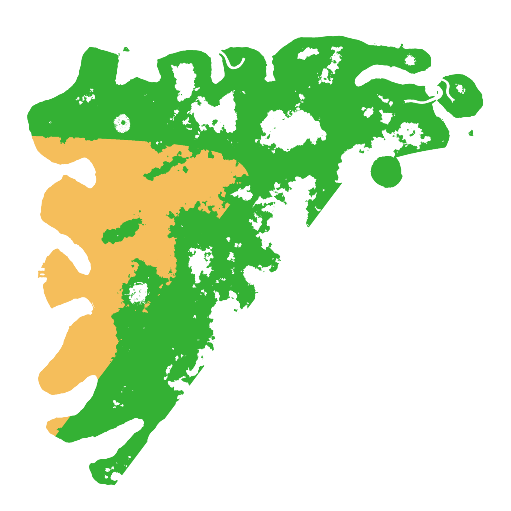 Biome Rust Map: Procedural Map, Size: 4500, Seed: 86969