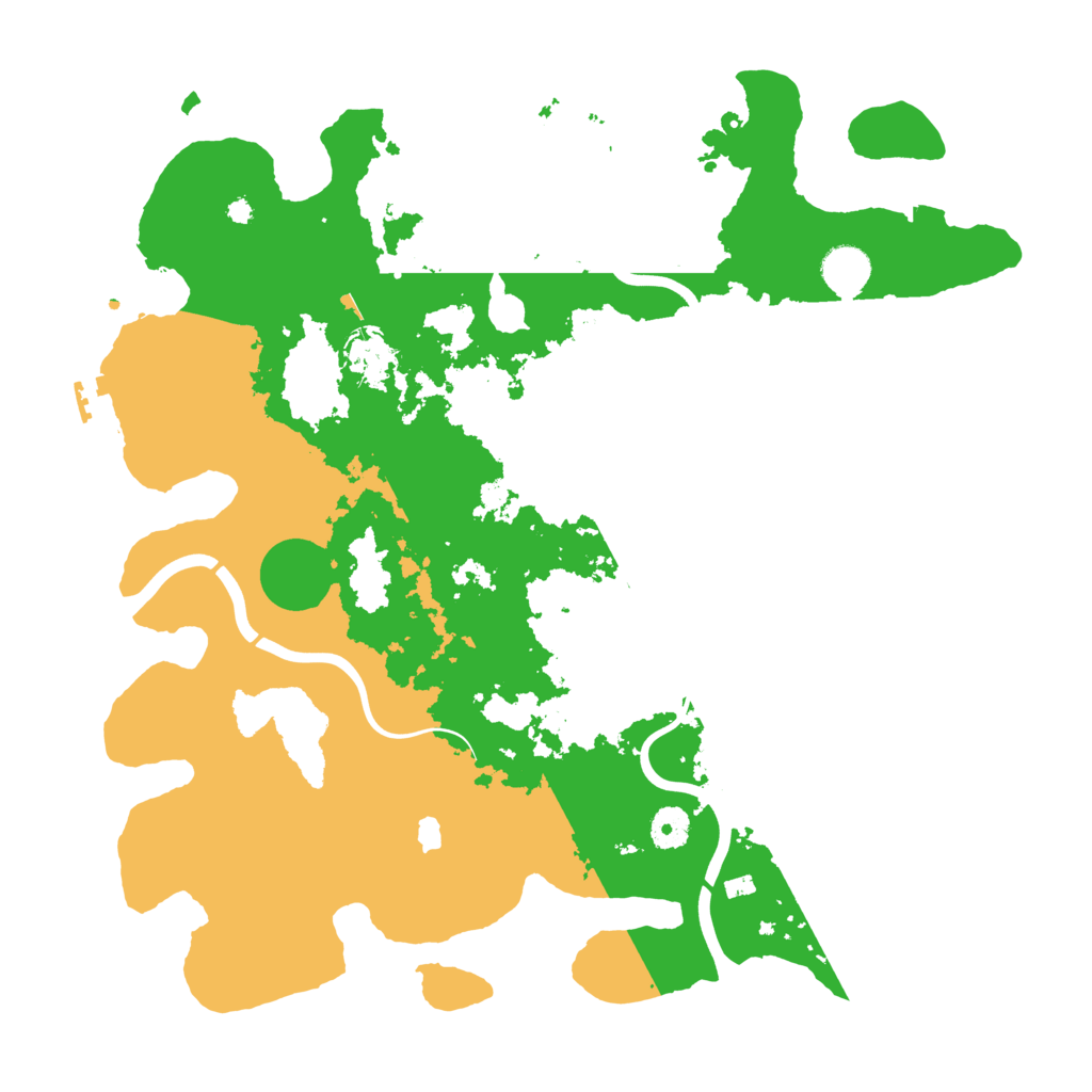 Biome Rust Map: Procedural Map, Size: 4000, Seed: 19780428