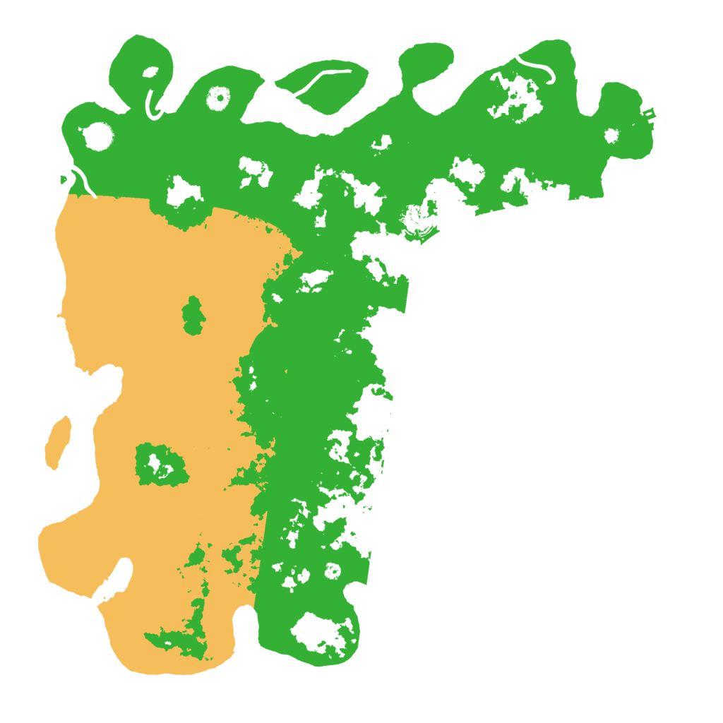 Biome Rust Map: Procedural Map, Size: 4500, Seed: 1952359482