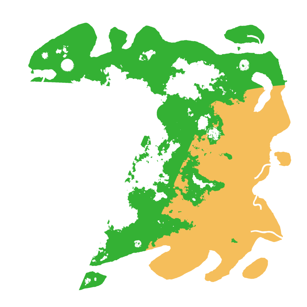 Biome Rust Map: Procedural Map, Size: 4300, Seed: 857378078