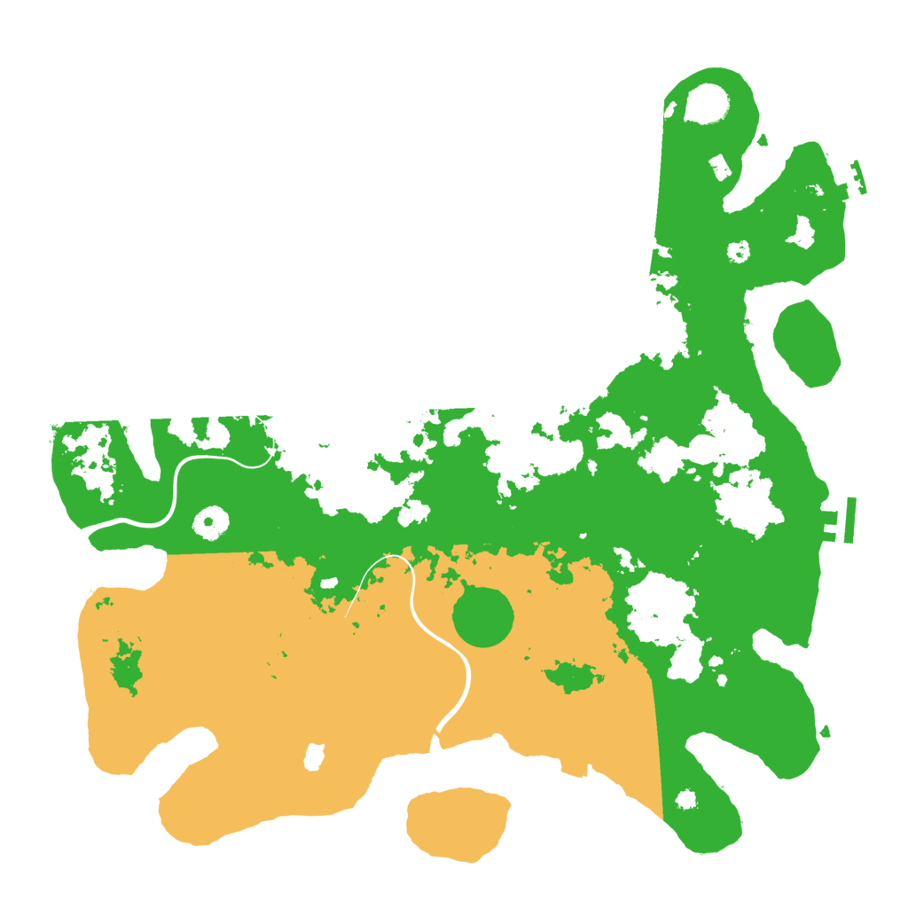 Biome Rust Map: Procedural Map, Size: 4000, Seed: 1477433561