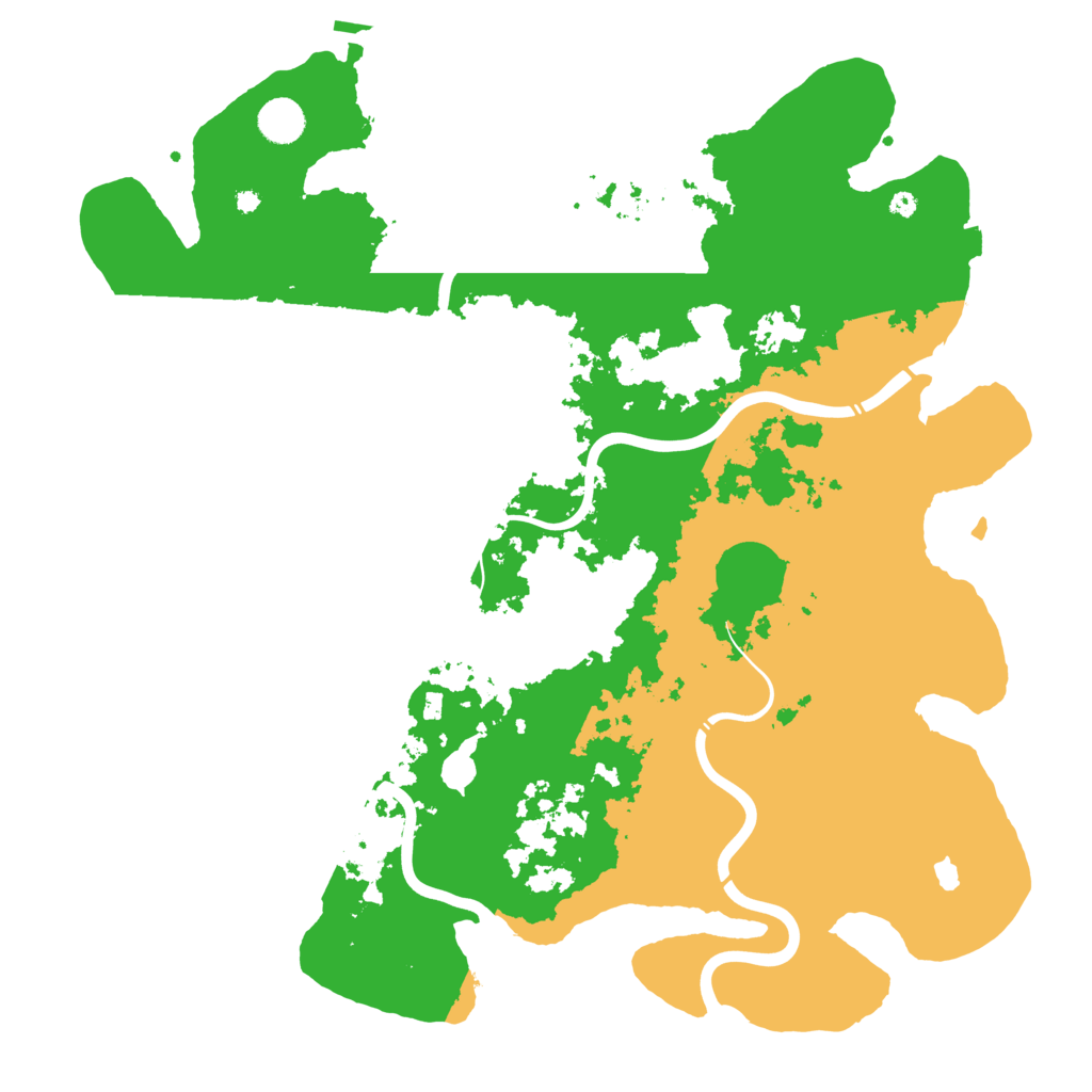 Biome Rust Map: Procedural Map, Size: 4250, Seed: 2022590631