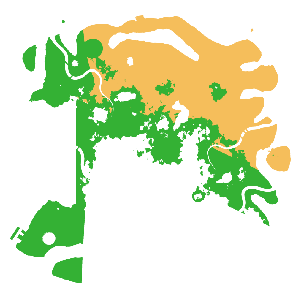 Biome Rust Map: Procedural Map, Size: 4250, Seed: 849805062