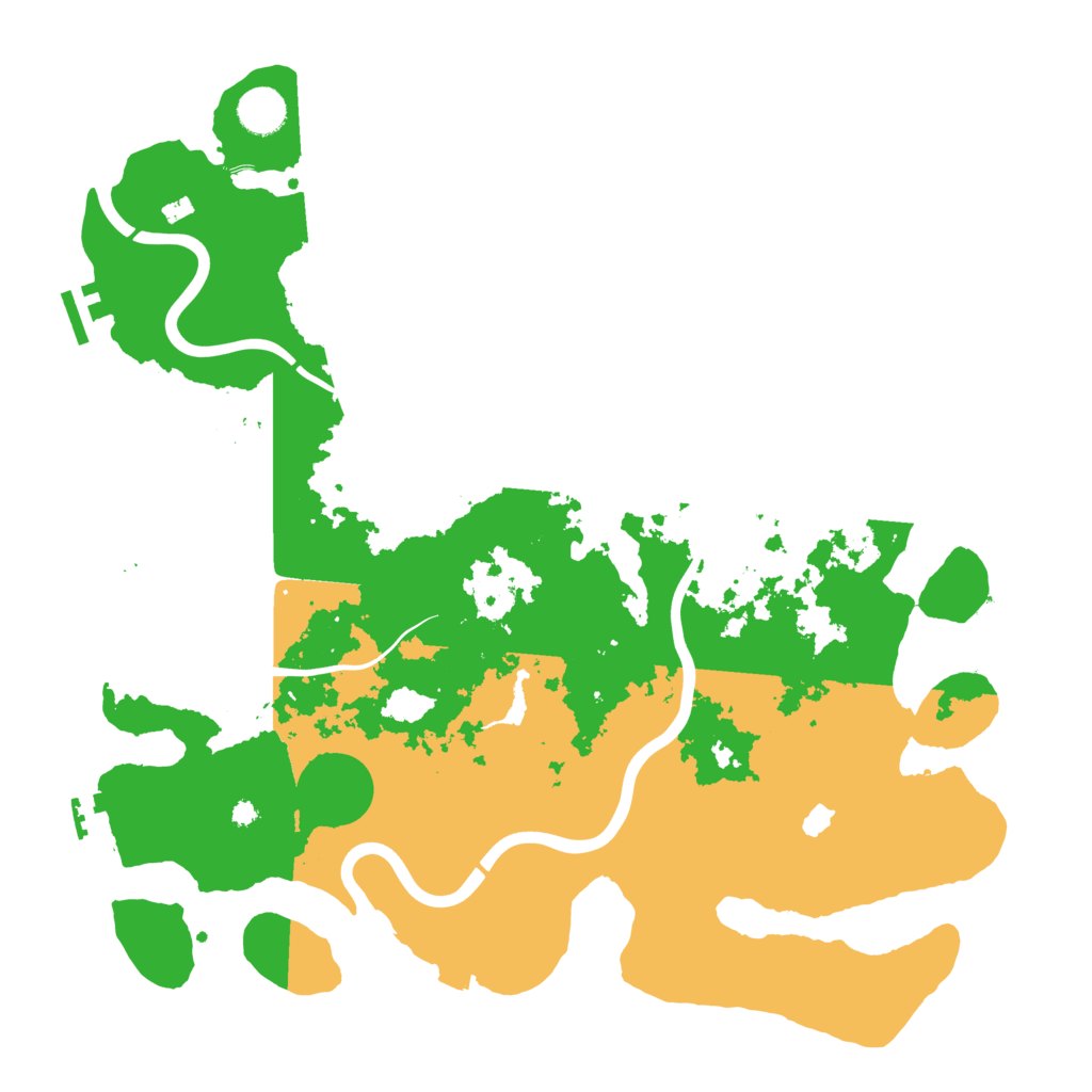 Biome Rust Map: Procedural Map, Size: 4000, Seed: 23071979