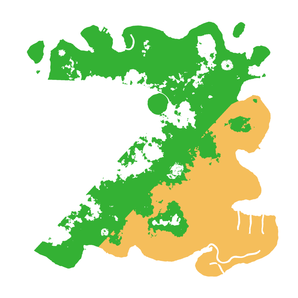 Biome Rust Map: Procedural Map, Size: 4000, Seed: 419594672