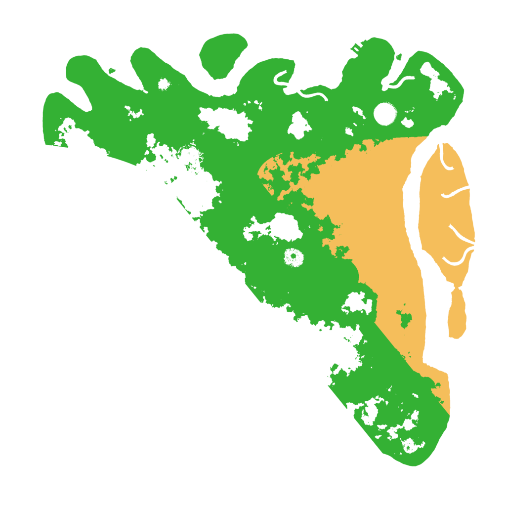 Biome Rust Map: Procedural Map, Size: 3953, Seed: 406170542