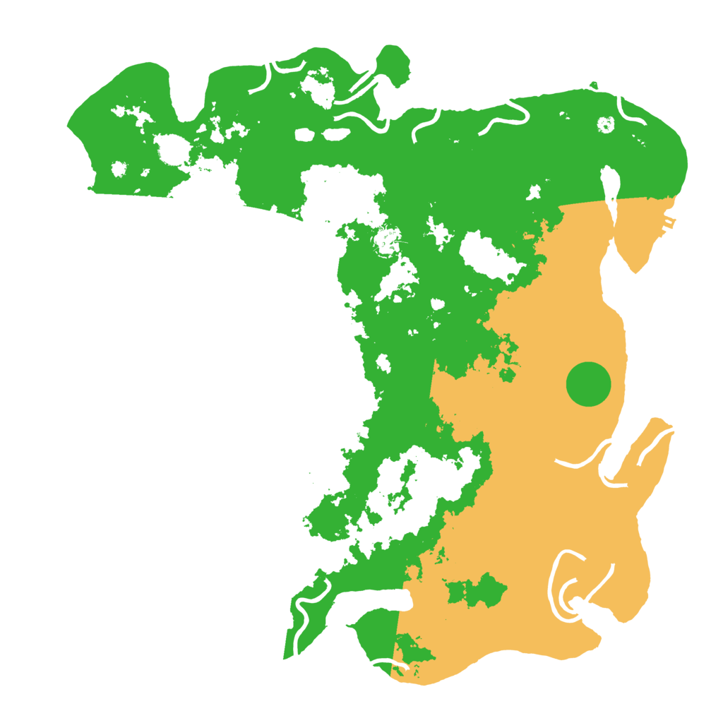 Biome Rust Map: Procedural Map, Size: 4250, Seed: 306112457
