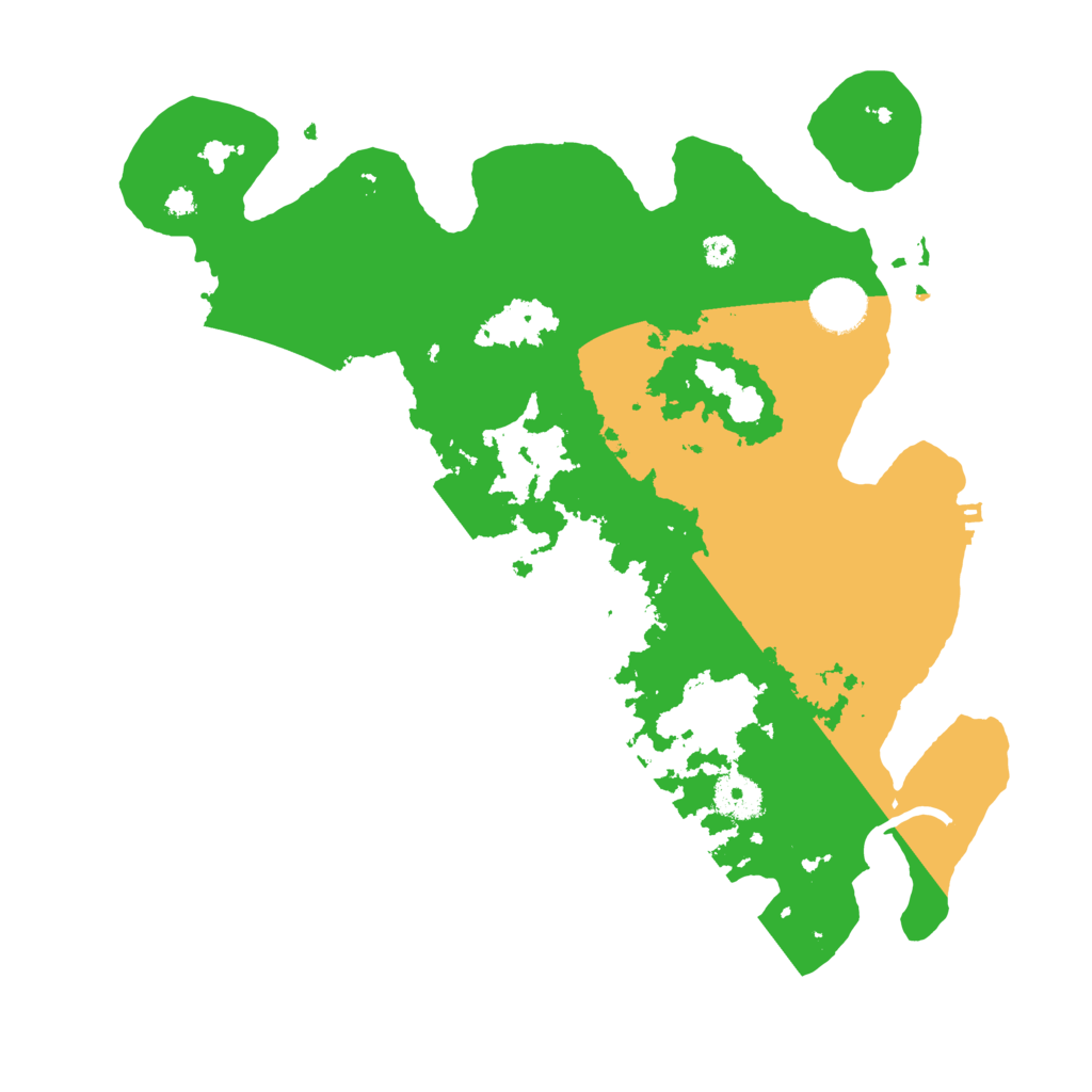 Biome Rust Map: Procedural Map, Size: 3500, Seed: 1423652389