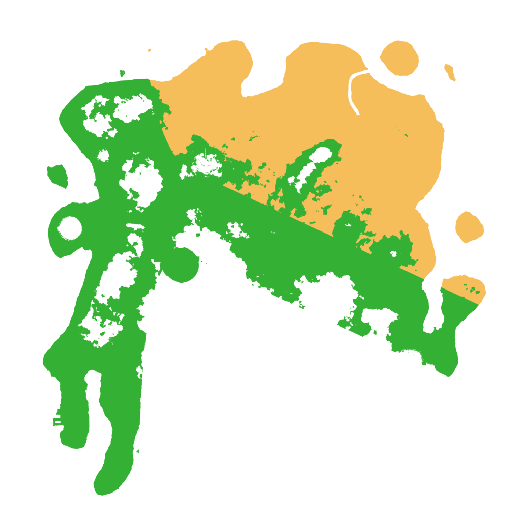 Biome Rust Map: Procedural Map, Size: 4000, Seed: 252467