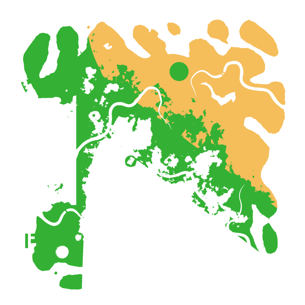 Biome Rust Map: Procedural Map, Size: 4250, Seed: 38650032