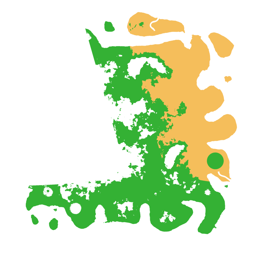 Biome Rust Map: Procedural Map, Size: 4000, Seed: 876245193