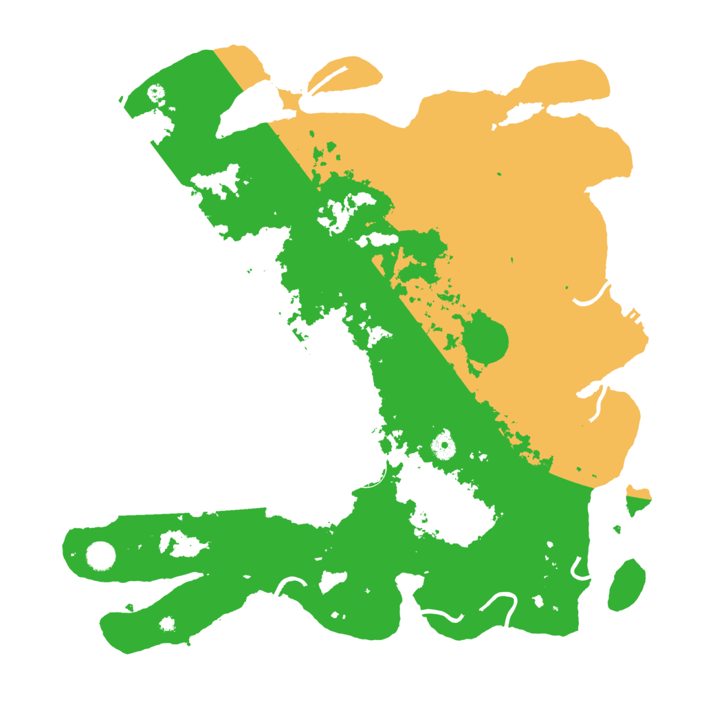 Biome Rust Map: Procedural Map, Size: 4250, Seed: 2018908521