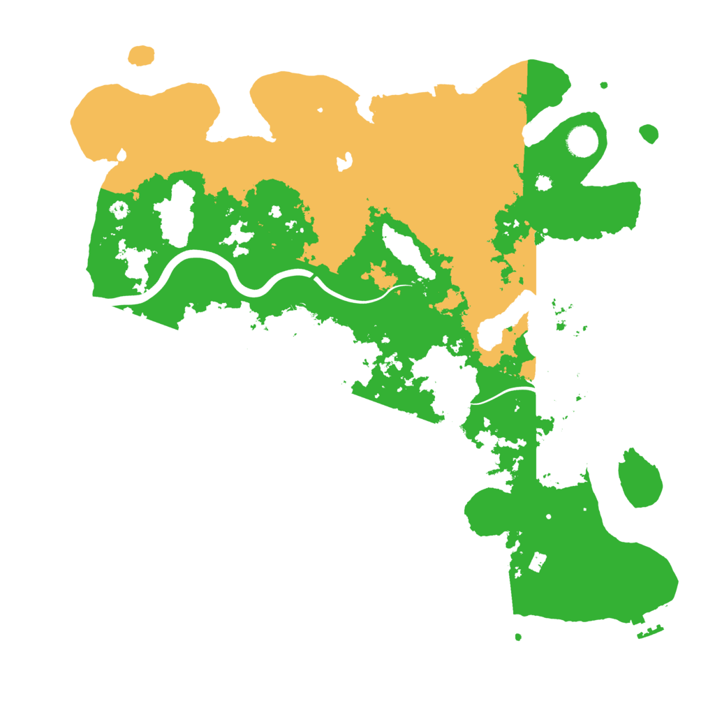 Biome Rust Map: Procedural Map, Size: 4000, Seed: 1336104770