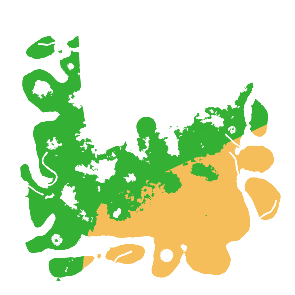 Biome Rust Map: Procedural Map, Size: 4000, Seed: 17564