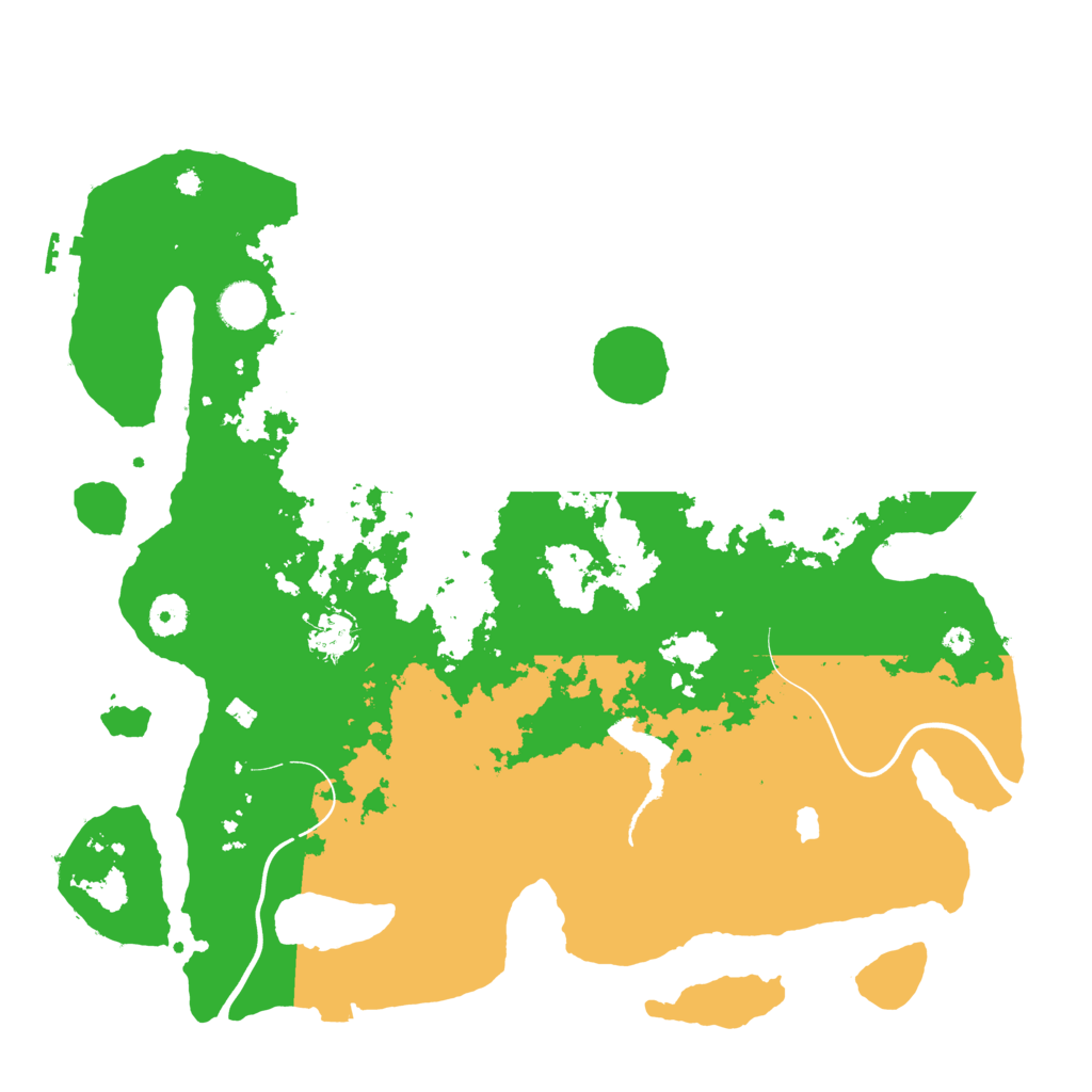 Biome Rust Map: Procedural Map, Size: 4000, Seed: 429386