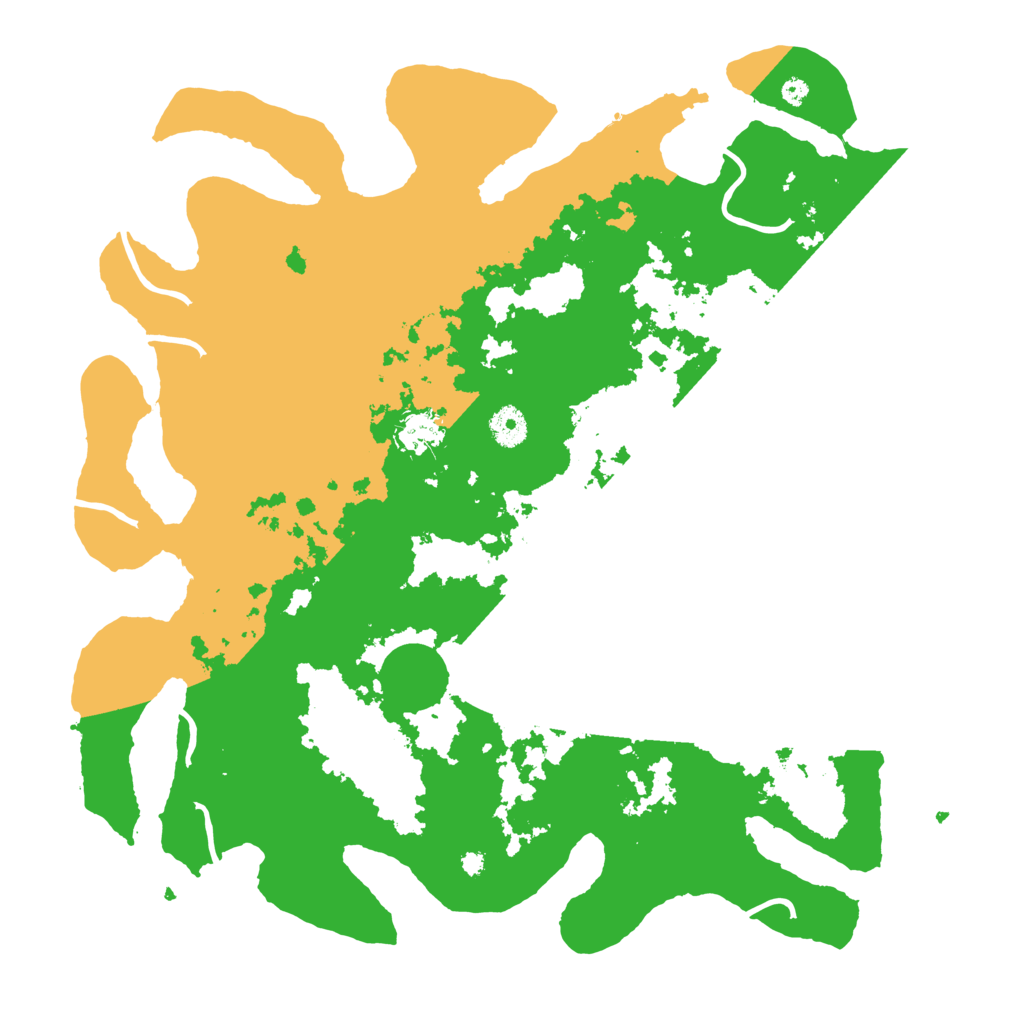 Biome Rust Map: Procedural Map, Size: 4000, Seed: 64123