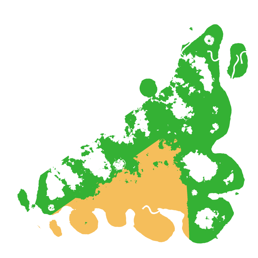 Biome Rust Map: Procedural Map, Size: 4000, Seed: 3591