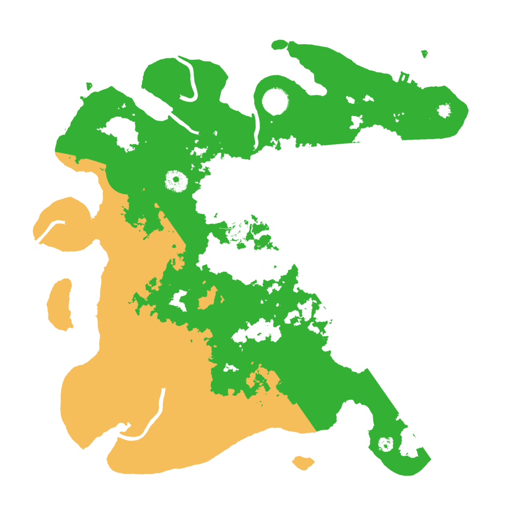 Biome Rust Map: Procedural Map, Size: 3500, Seed: 567212