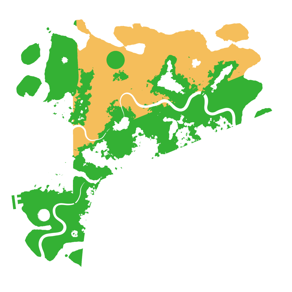 Biome Rust Map: Procedural Map, Size: 4250, Seed: 1660155460