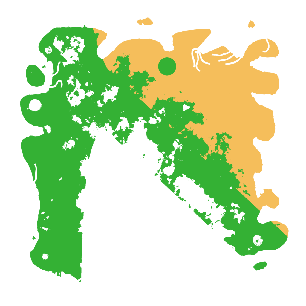 Biome Rust Map: Procedural Map, Size: 4500, Seed: 7568